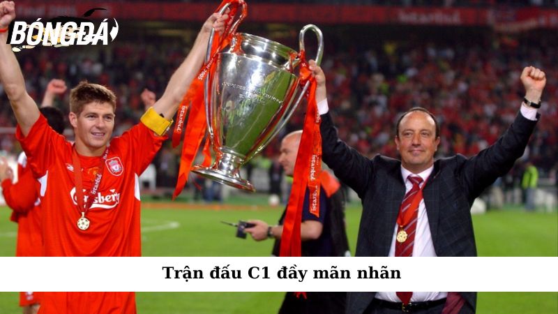 Trận đấu Cúp C1 đầy mãn nhãn