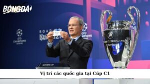 Vị trí các quốc gia tại Cúp C1
