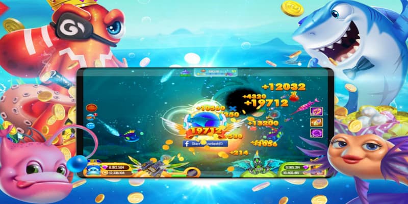 Trải nghiệm đại dương huyền thoại cùng game bắn cá Bongvip